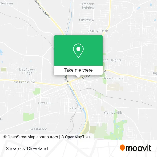 Shearers map