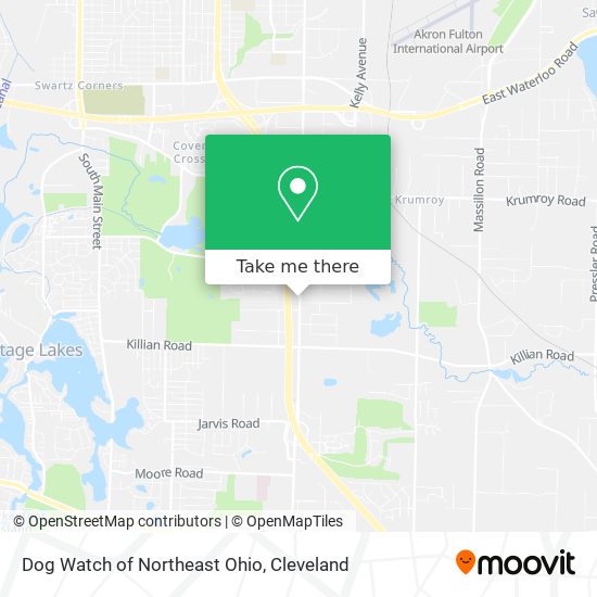 Mapa de Dog Watch of Northeast Ohio