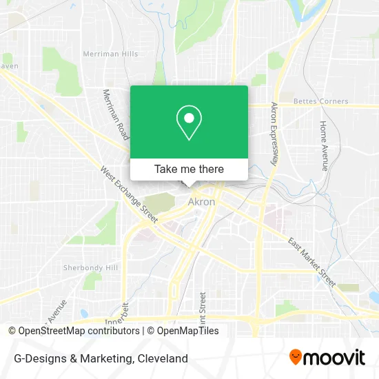 G-Designs & Marketing map