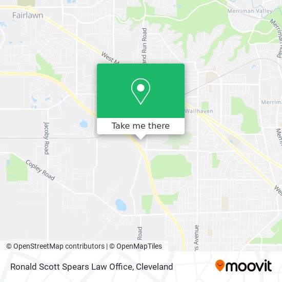 Ronald Scott Spears Law Office map