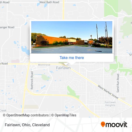 Mapa de Fairlawn, Ohio