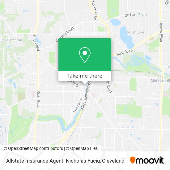 Allstate Insurance Agent: Nicholas Fuciu map