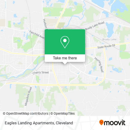 Eagles Landing Apartments map