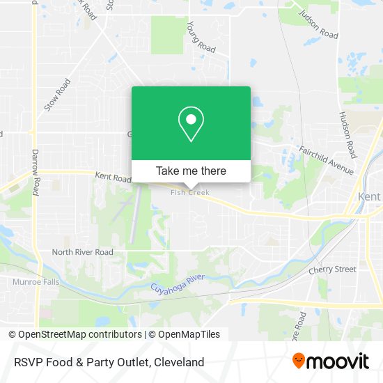 Mapa de RSVP Food & Party Outlet