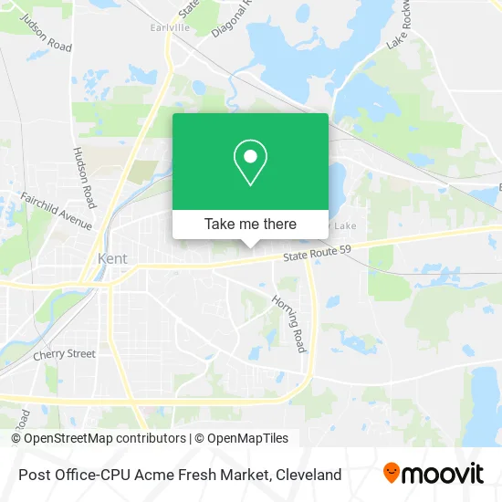 Post Office-CPU Acme Fresh Market map