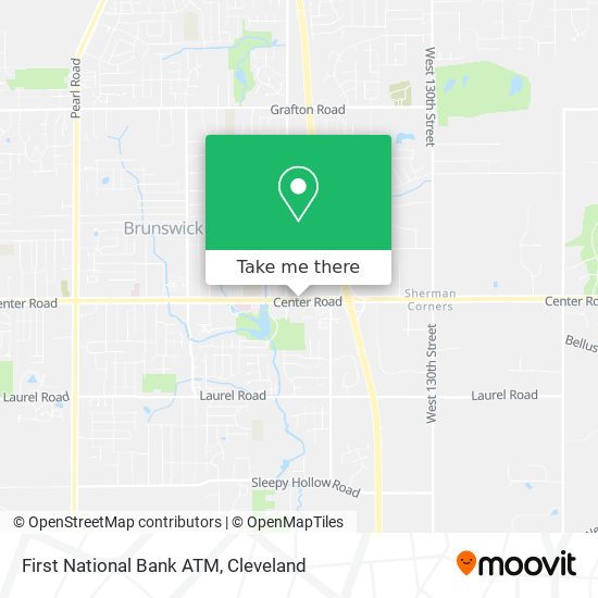 First National Bank ATM map