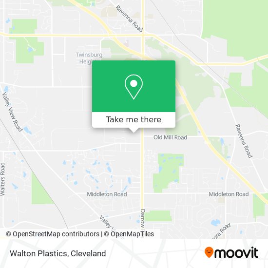 Mapa de Walton Plastics