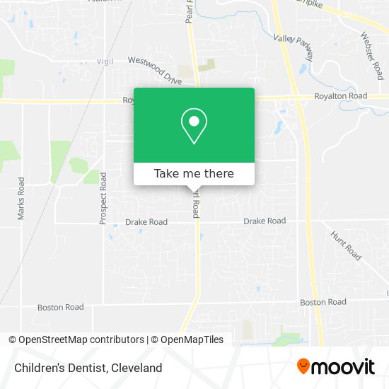 Children's Dentist map