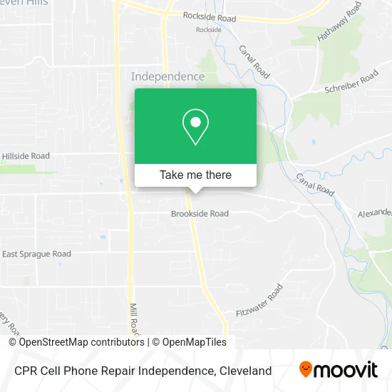 CPR Cell Phone Repair Independence map