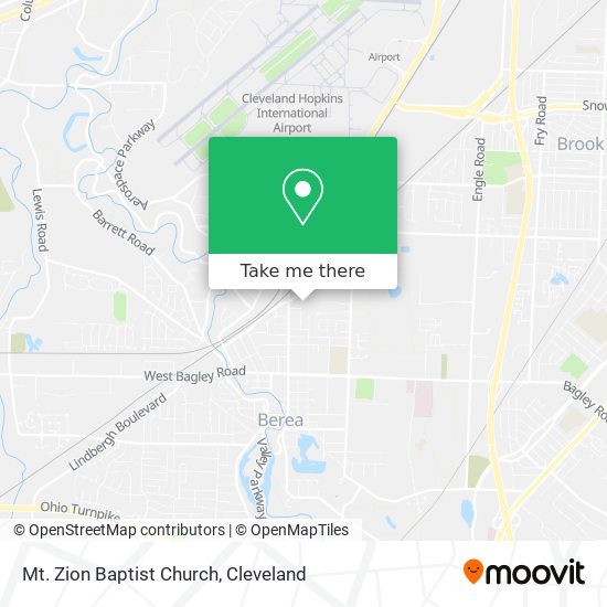 Mt. Zion Baptist Church map