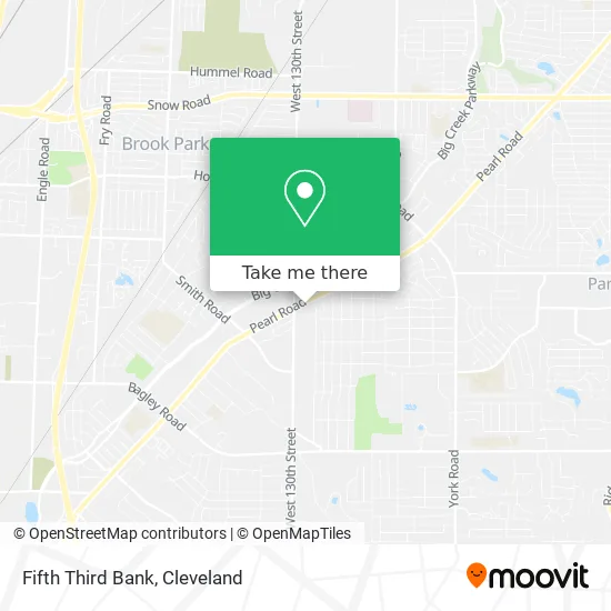 Fifth Third Bank map
