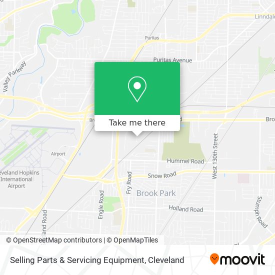 Selling Parts & Servicing Equipment map