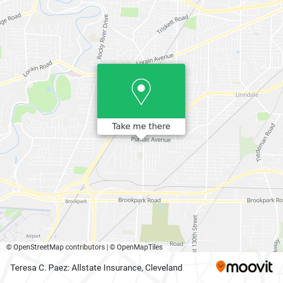 Teresa C. Paez: Allstate Insurance map