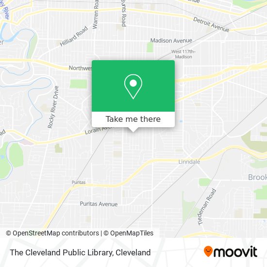 The Cleveland Public Library map