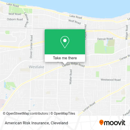 American Risk Insurance map