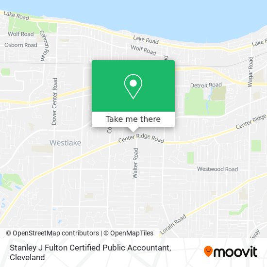 Stanley J Fulton Certified Public Accountant map
