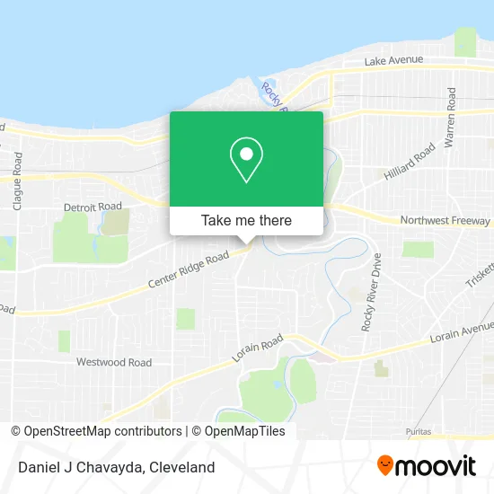 Daniel J Chavayda map