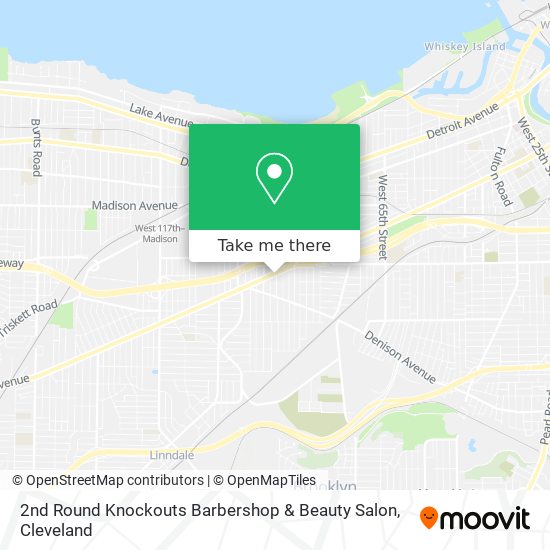 2nd Round Knockouts Barbershop & Beauty Salon map