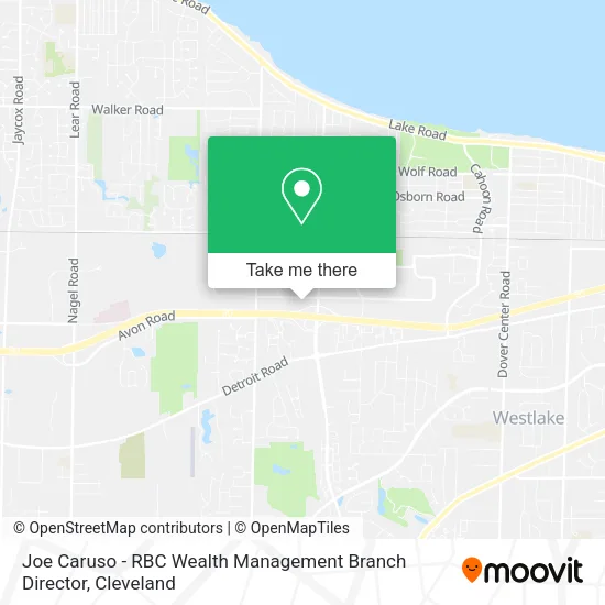 Joe Caruso - RBC Wealth Management Branch Director map