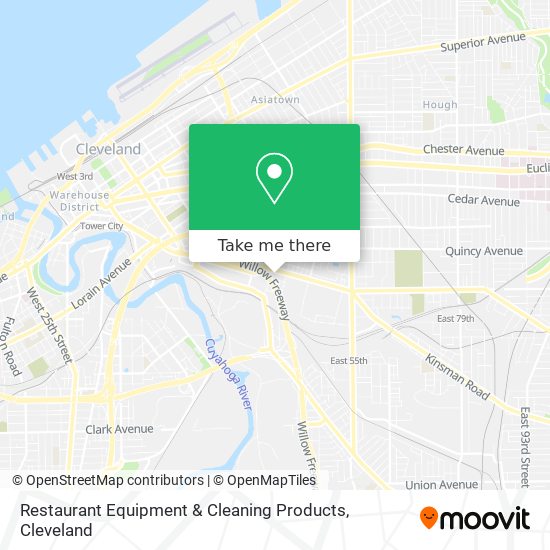 Mapa de Restaurant Equipment & Cleaning Products
