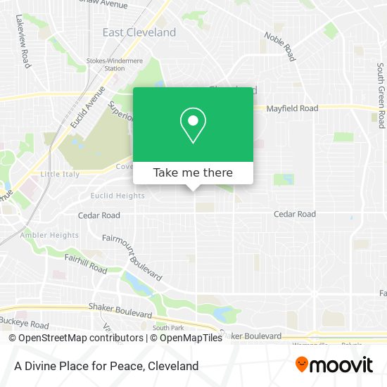 Mapa de A Divine Place for Peace