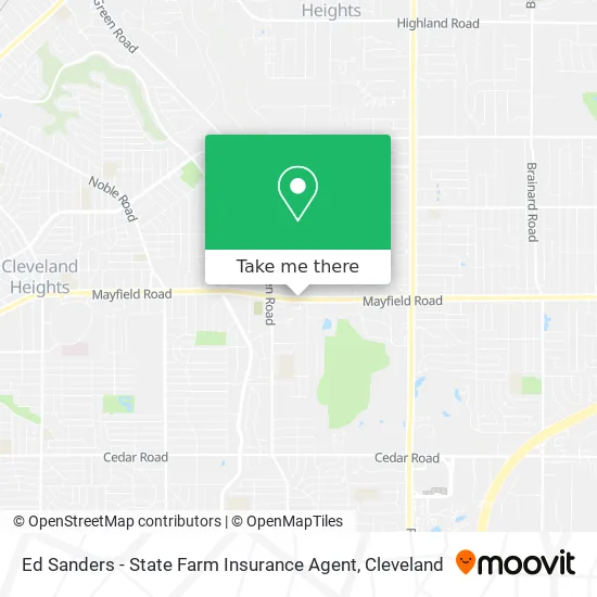 Ed Sanders - State Farm Insurance Agent map