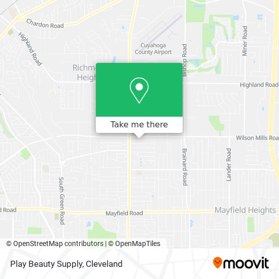 Play Beauty Supply map