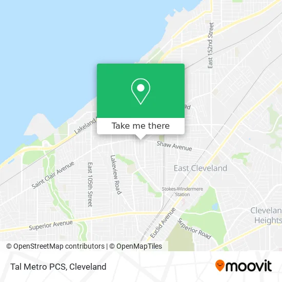 Tal Metro PCS map
