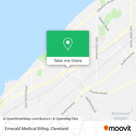 Mapa de Emerald Medical Billing
