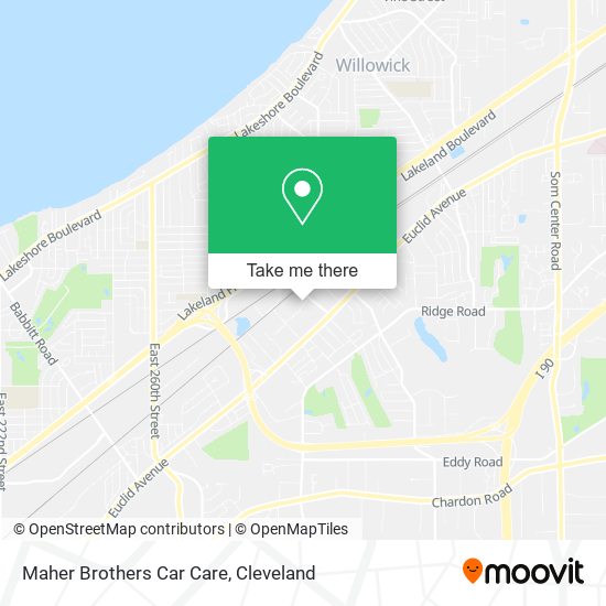 Mapa de Maher Brothers Car Care