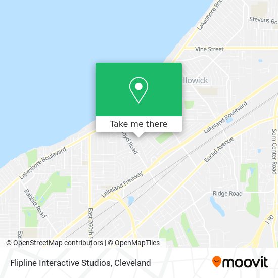 Mapa de Flipline Interactive Studios