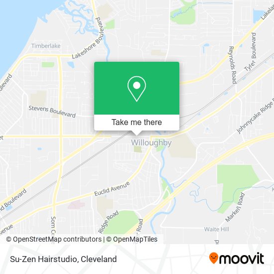 Su-Zen Hairstudio map