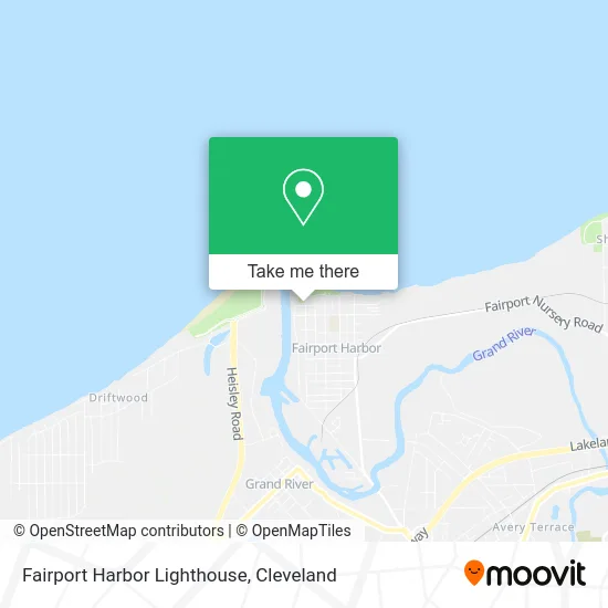 Fairport Harbor Lighthouse map
