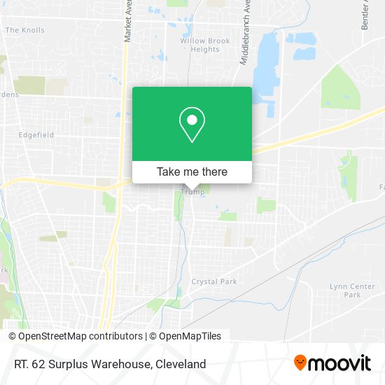 RT. 62 Surplus Warehouse map