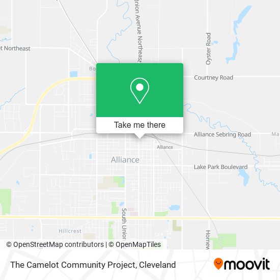 The Camelot Community Project map