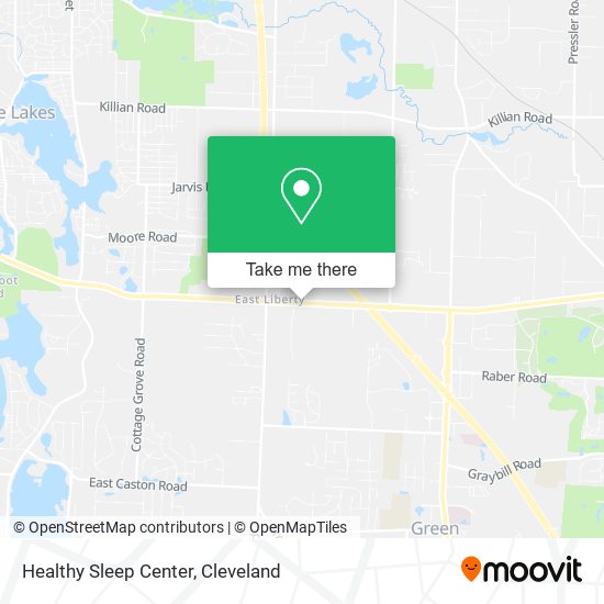 Healthy Sleep Center map