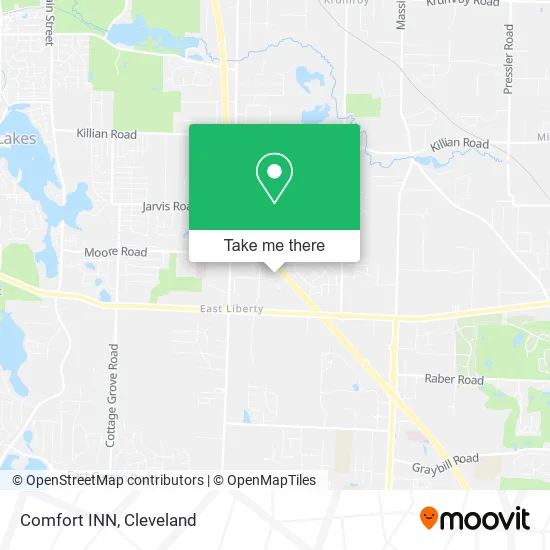 Comfort INN map