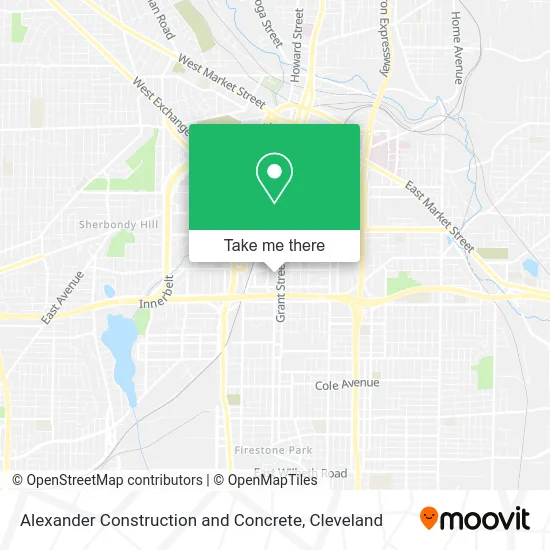 Alexander Construction and Concrete map