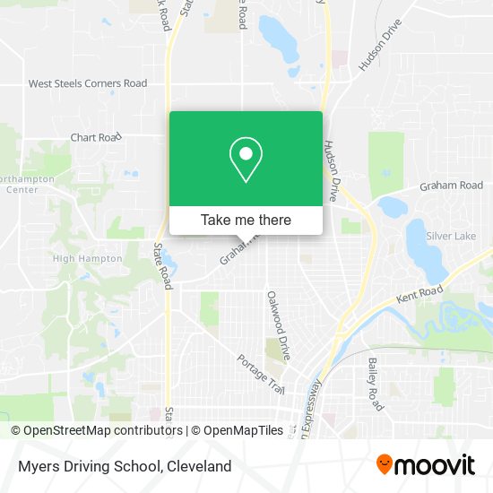 Mapa de Myers Driving School