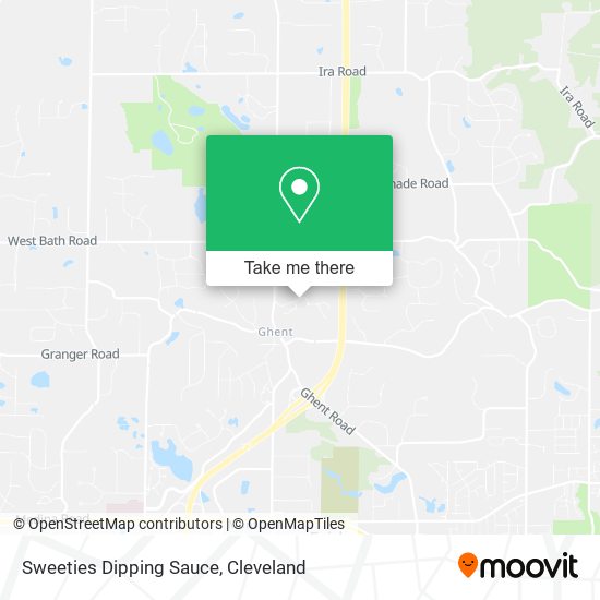 Mapa de Sweeties Dipping Sauce