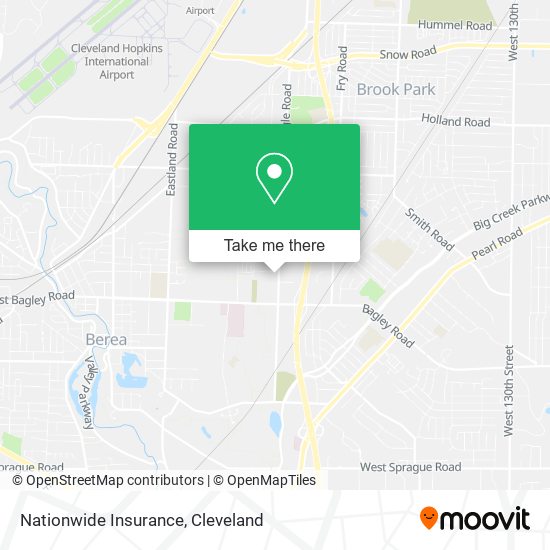 Nationwide Insurance map