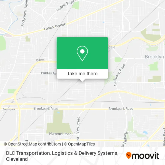 DLC Transportation, Logistics & Delivery Systems map