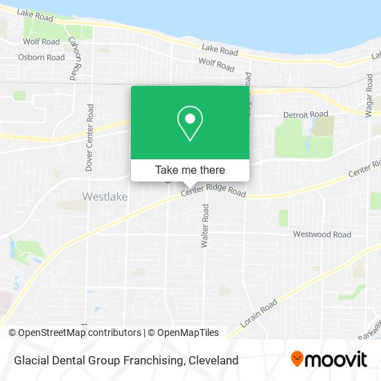Mapa de Glacial Dental Group Franchising