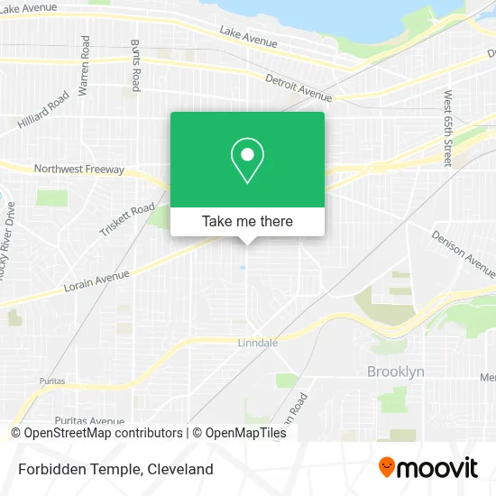 Forbidden Temple map