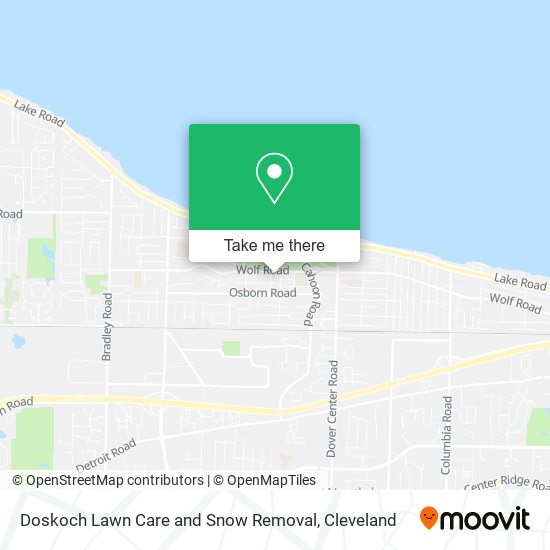 Mapa de Doskoch Lawn Care and Snow Removal