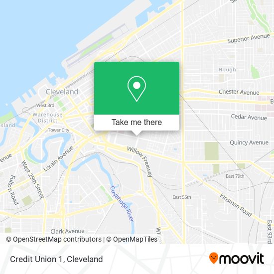 Credit Union 1 map