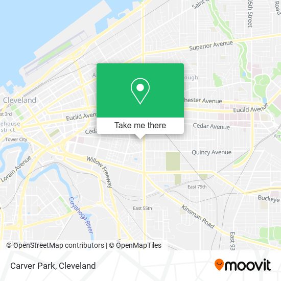 Mapa de Carver Park