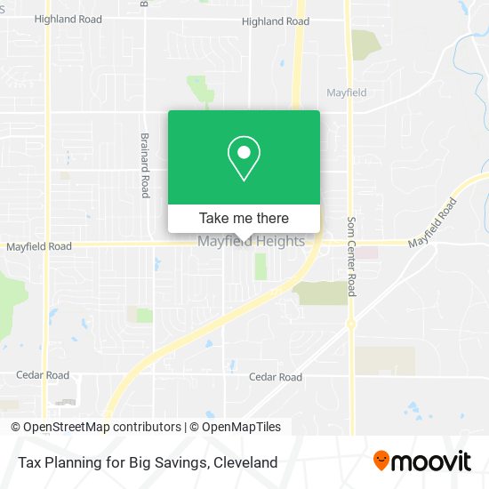 Tax Planning for Big Savings map