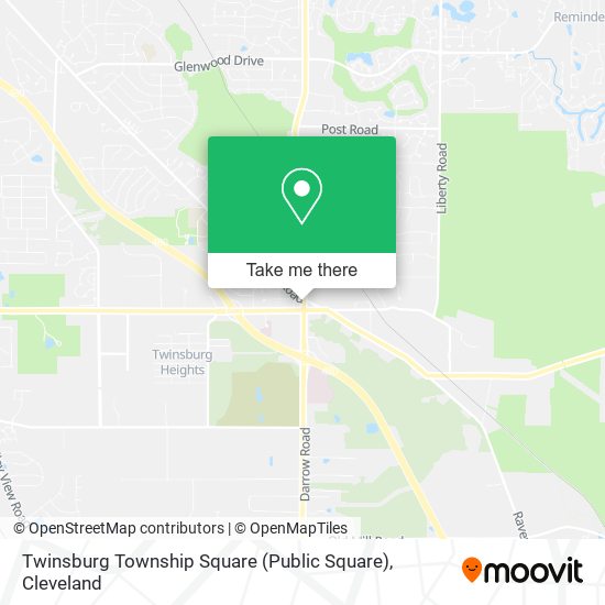 Twinsburg Township Square (Public Square) map