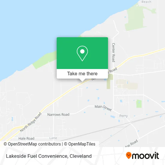 Lakeside Fuel Convenience map